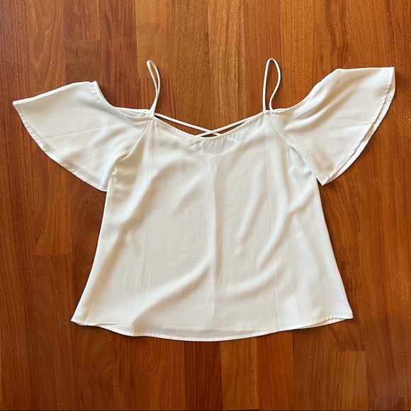 BP - White off-the-shoulder top - Picture 2 of 7